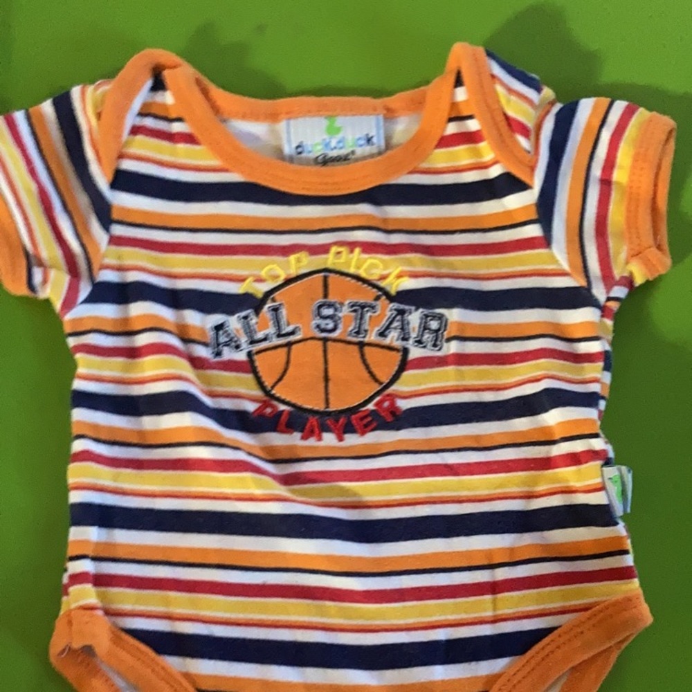 “Top Pick All Star” onesie